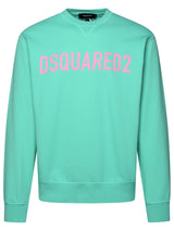 Dsquared2 Mint Cotton Sweatshirt - Men - Piano Luigi