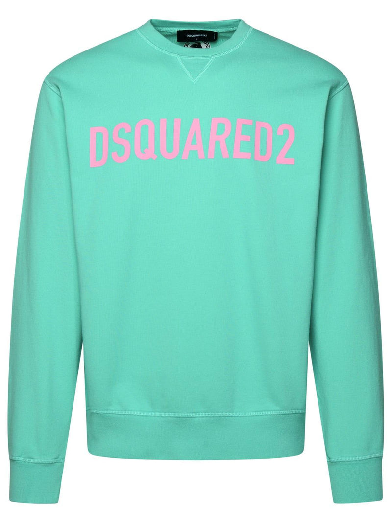 Dsquared2 Mint Cotton Sweatshirt - Men - Piano Luigi