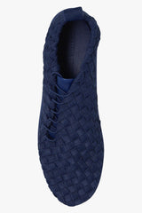 Bottega Veneta Sneakers With intrecciato Weave - Men - Piano Luigi