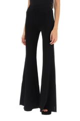 Balmain Technical Jersey Flared Pants - Women - Piano Luigi