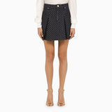 Balmain Mini Monogram Skirt - Women - Piano Luigi