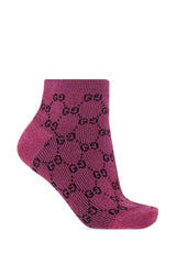 Gucci Gg Intarsia-knit Socks - Women - Piano Luigi