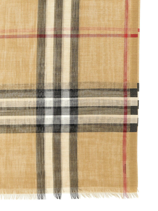 Burberry Check Scarf - Women - Piano Luigi