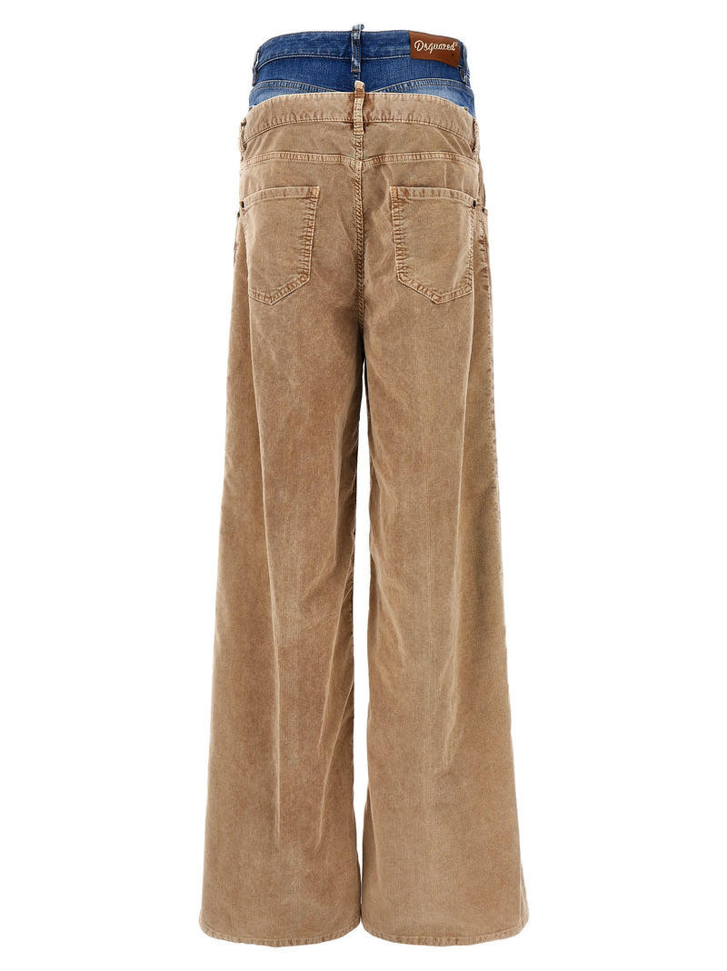 twin Pack Pants Dsquared2 - Women - Piano Luigi