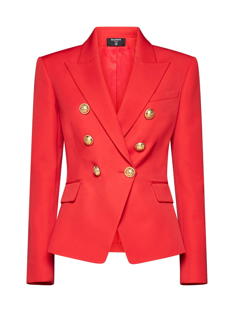 Balmain 6-button Classic Jacket - Women - Piano Luigi