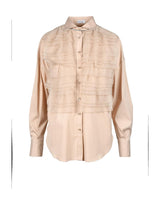 Brunello Cucinelli Womens Powder Pink Shirt - Women - Piano Luigi