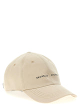 Brunello Cucinelli Logo Embroidery Cap - Men - Piano Luigi