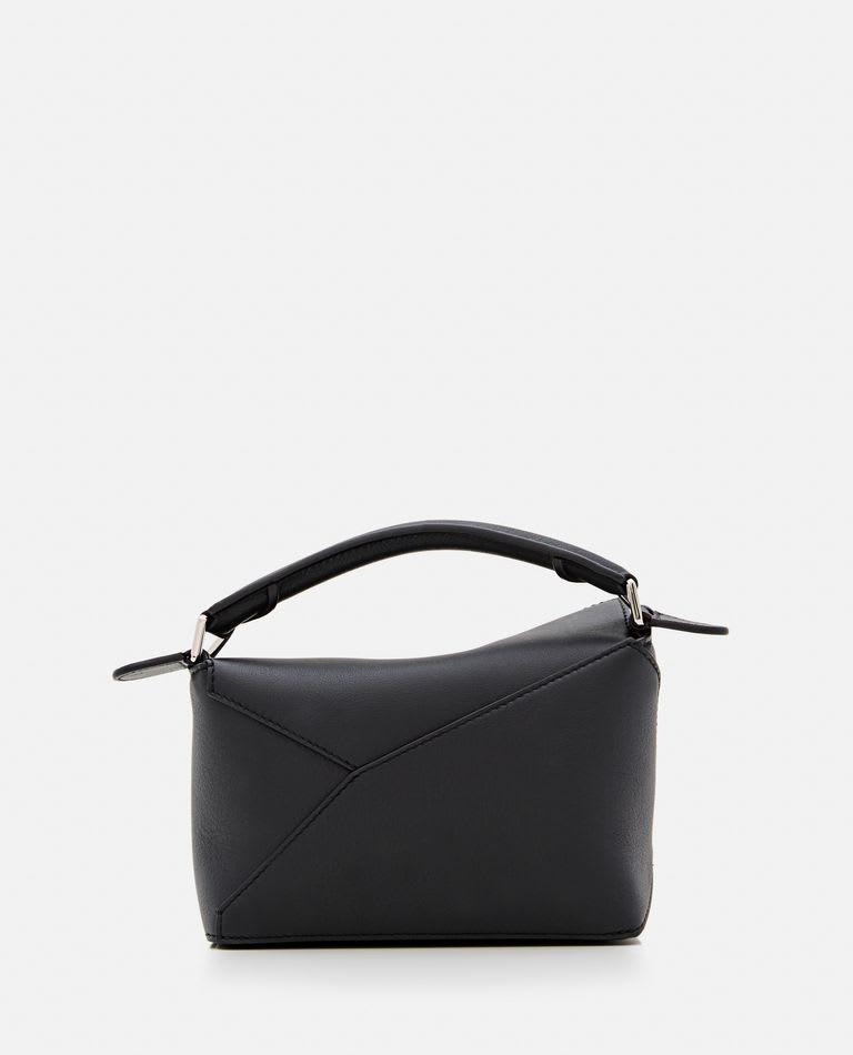 Loewe Mini Puzzle Edge Leather Shoulder Bag - Women - Piano Luigi