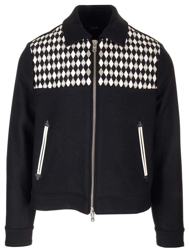 AMIRI Diamond Pattern Work Jacket - Men - Piano Luigi