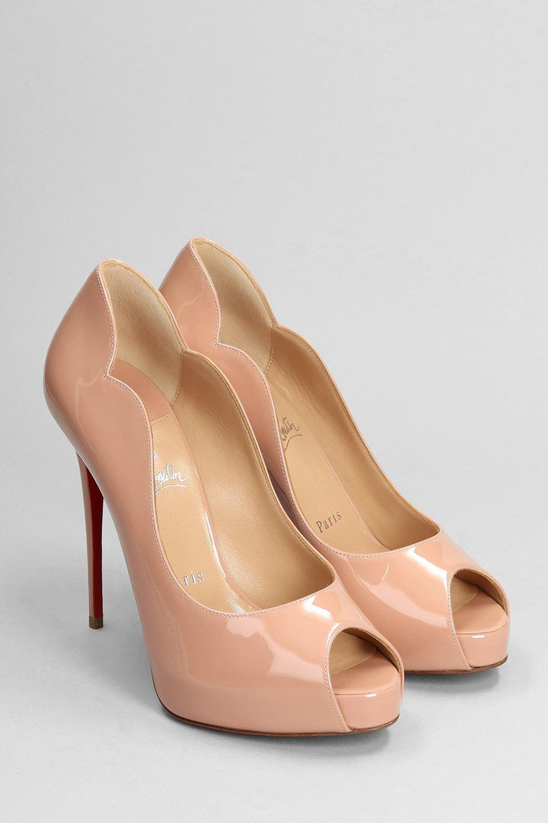 Christian Louboutin Hot Chick Pumps In Powder Leather - Women - Piano Luigi