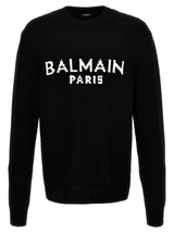 Balmain Jacquard Logo Sweater - Men - Piano Luigi