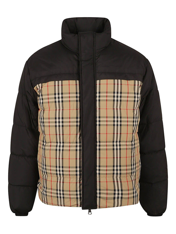 Burberry Check Padded Jacket - Men - Piano Luigi