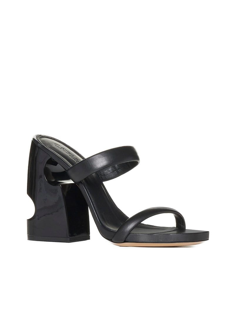 Off-White Cut-out Open Toe Sandals - Women - Piano Luigi