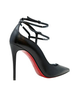 Christian Louboutin Black Conclusive 100 Sandals - Women - Piano Luigi