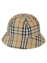 Burberry Bucket Hat In Vintage Check - Women - Piano Luigi