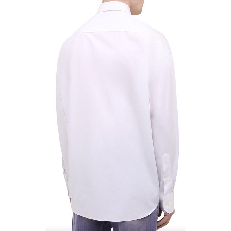 Valentino Oversized Cotton Shirt - Men - Piano Luigi