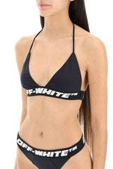 Off-White Logo Band Bikini Set - Women - Piano Luigi