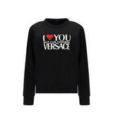 Versace Cotton Logo Sweatshirt - Women - Piano Luigi