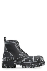 Balenciaga Strike Lace-up Ankle Boots - Men - Piano Luigi