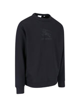 Burberry Ekd Black Crew-neck Sweatshirt - Men - Piano Luigi