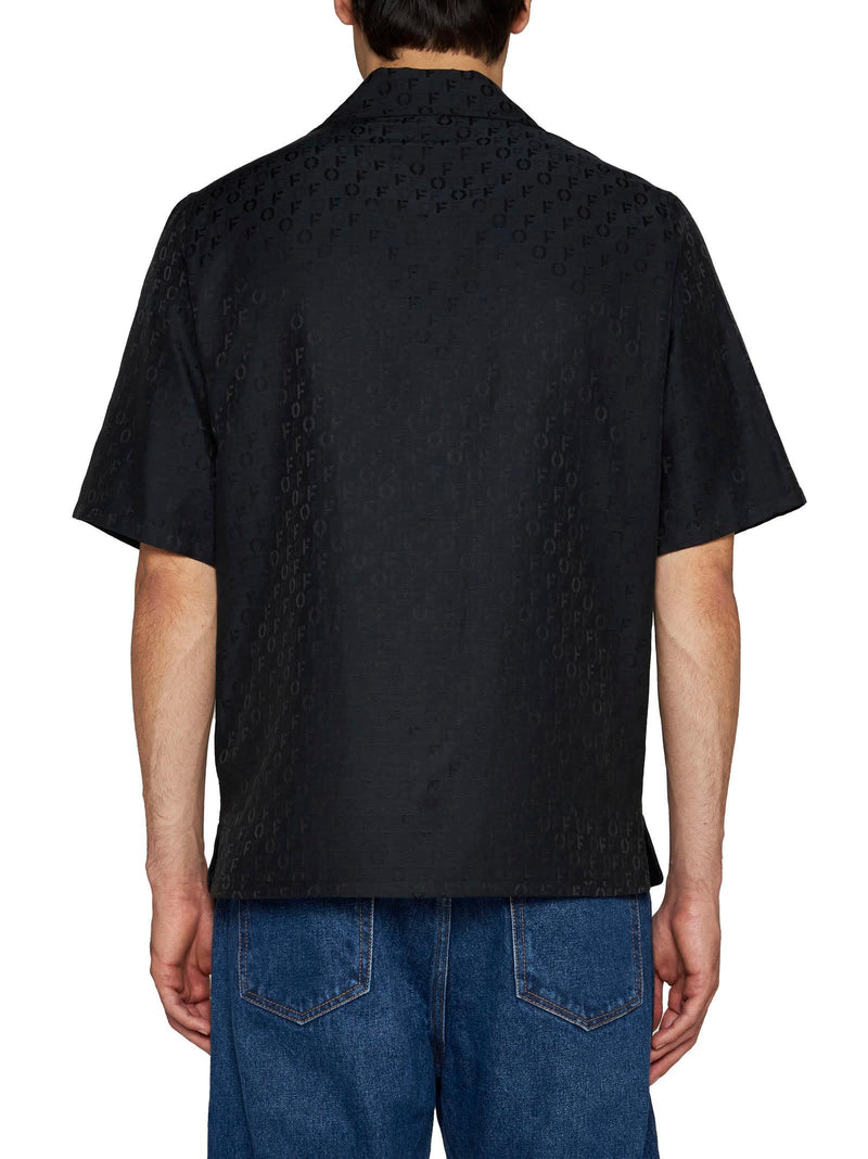 Off-White Black holiday Shirt - Men - Piano Luigi