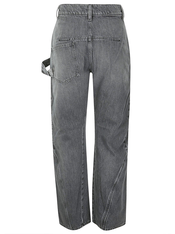 J.W. Anderson Twisted Workwear Jeans - Women - Piano Luigi