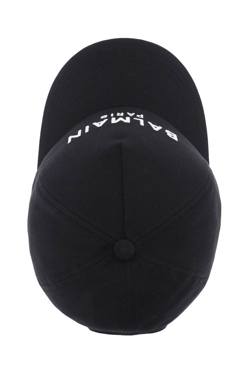 Balmain Logo Embroidery Baseball Cap - Men - Piano Luigi