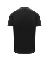 Dsquared2 Black Cotton T-shirt - Men - Piano Luigi