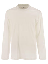 Brunello Cucinelli Long-sleeved Crew-neck T-shirt - Men - Piano Luigi