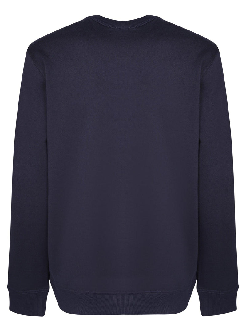 Burberry Midnight Blue Cotton Sweatshirt - Men - Piano Luigi