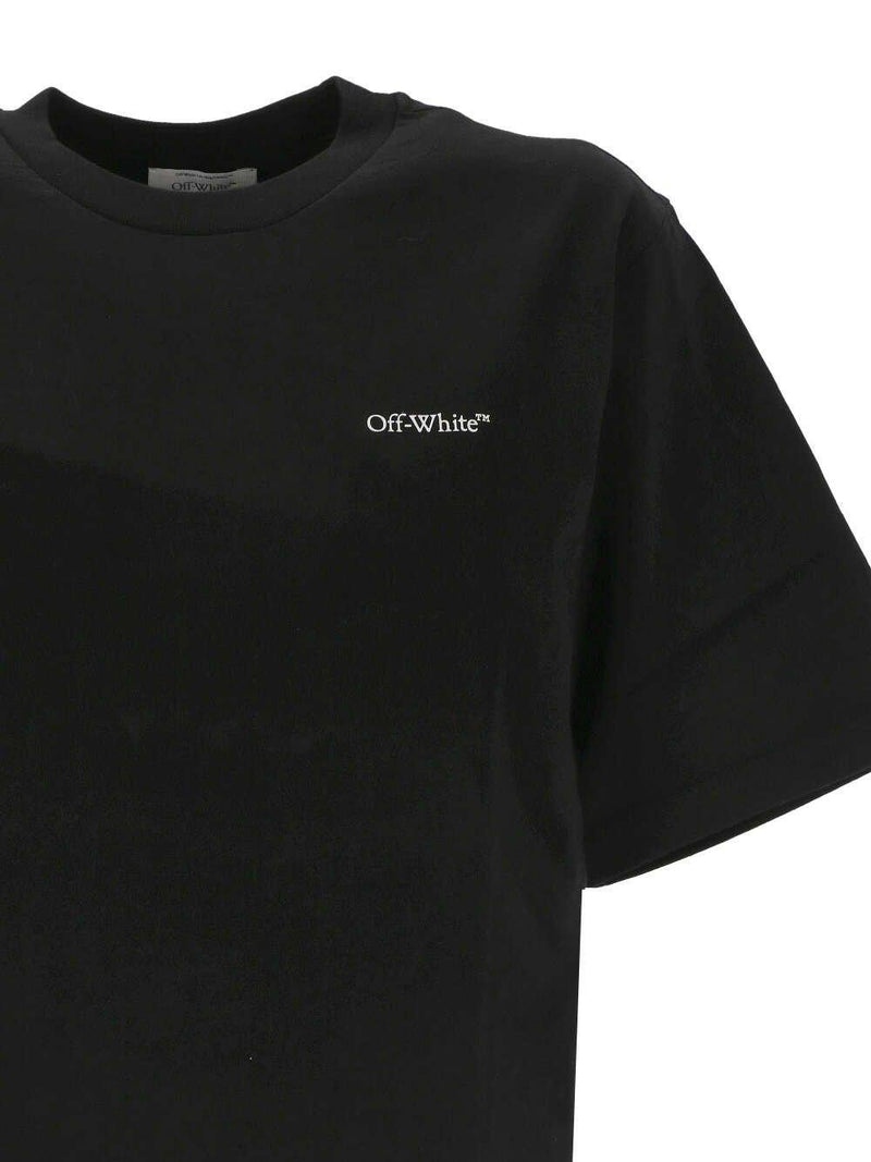 Off-White Logo Printed Crewneck T-shirt - Women - Piano Luigi