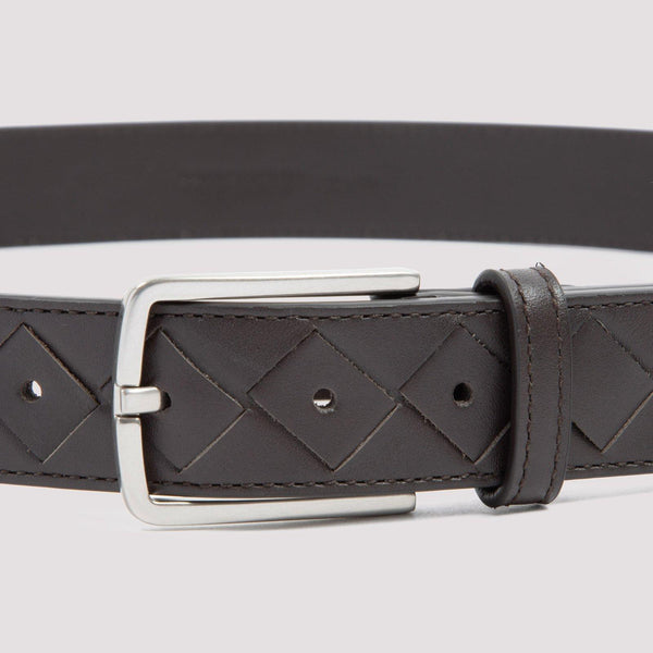 Bottega Veneta Intrecciato Belt - Men - Piano Luigi