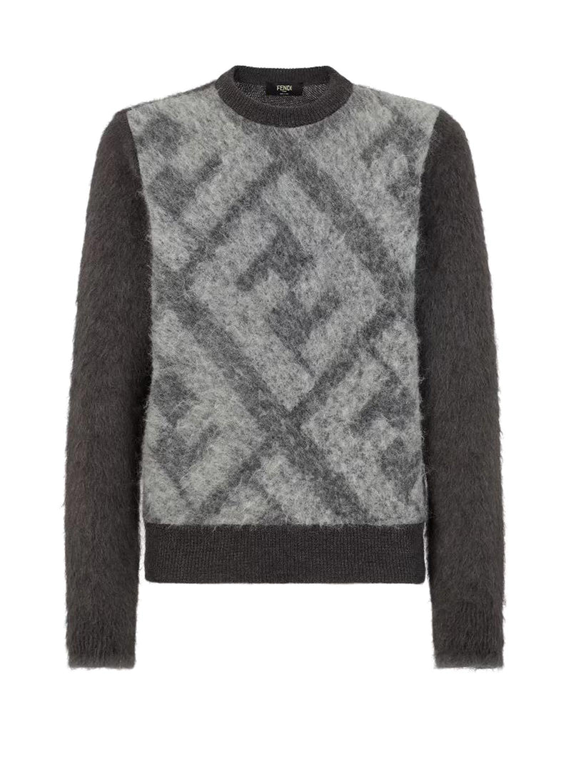 Fendi Macro Ff Sweater - Men - Piano Luigi