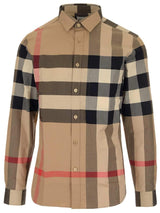 Burberry check Cotton Shirt - Men - Piano Luigi