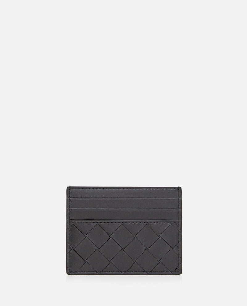 Bottega Veneta Leather Card-holder - Women - Piano Luigi