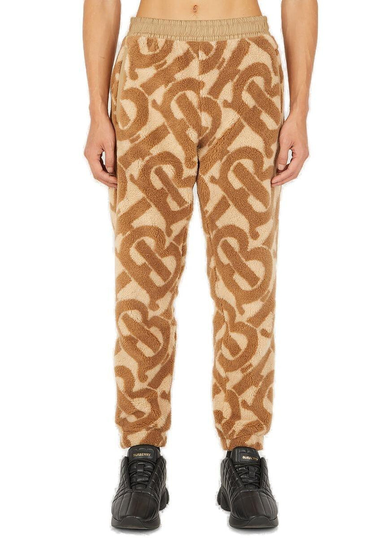 Burberry Tb Monogram Jacquard Track Pants - Men - Piano Luigi