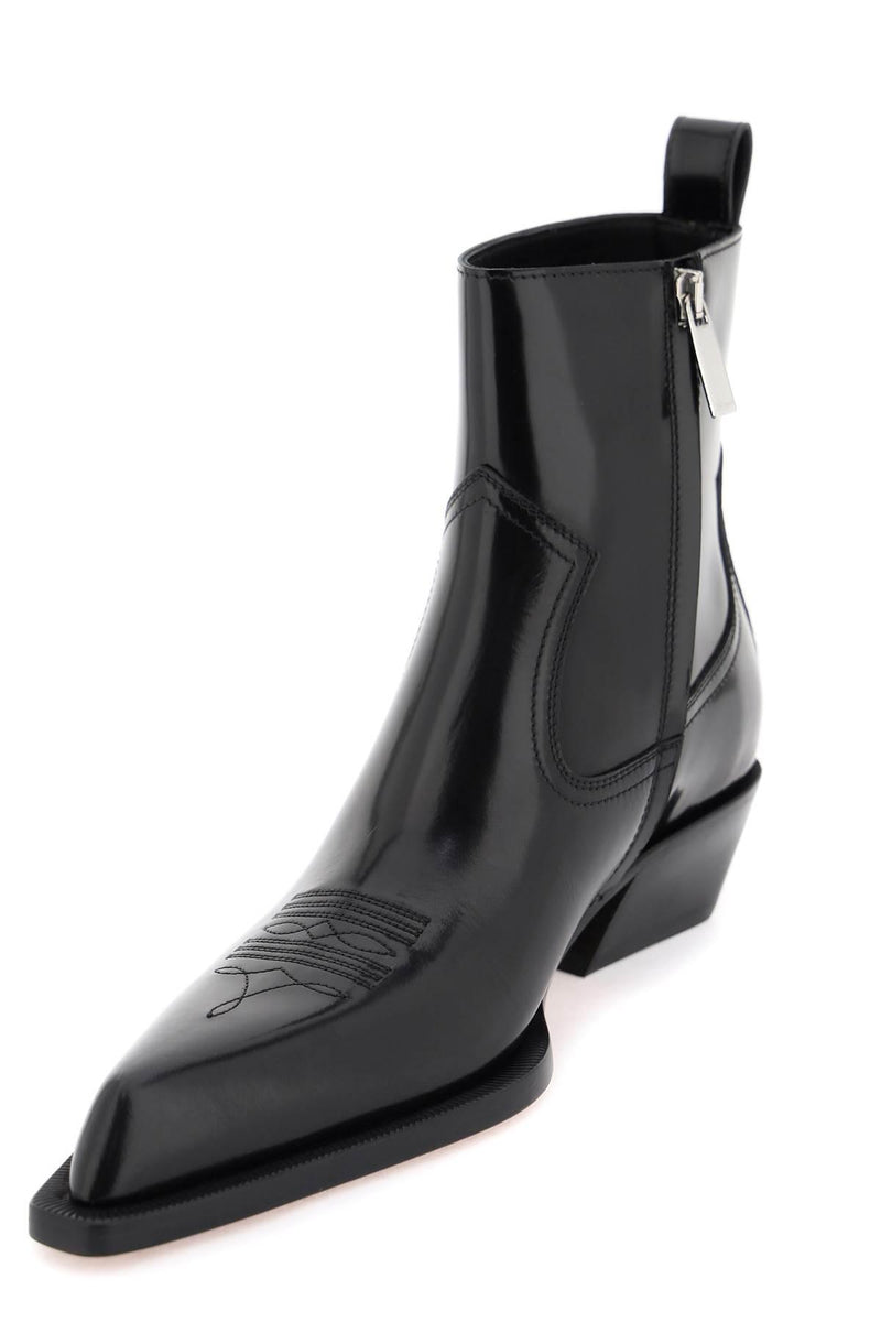 Off-White Western Blade Ankle Boots - Women - Piano Luigi