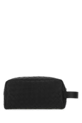 Bottega Veneta Woven Zipped Makeup Bag - Men - Piano Luigi