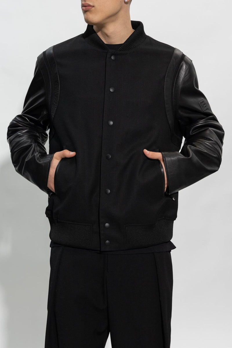 Balmain Black Bomber Jacket - Men - Piano Luigi