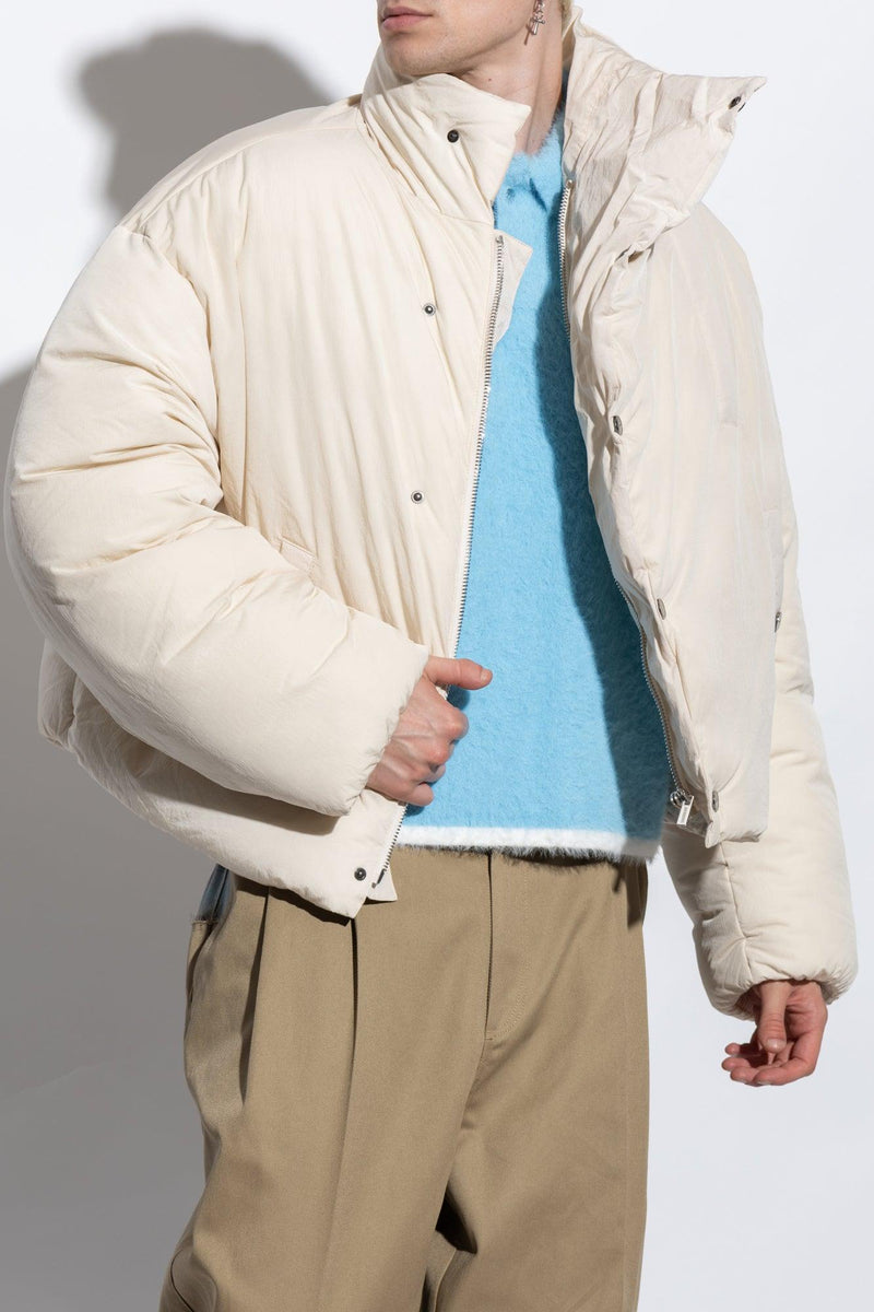 Jacquemus Cream ‘Cocon’ Insulated Jacket - Men - Piano Luigi