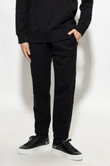 Givenchy Black Sweatpants With Logo - Men - Piano Luigi