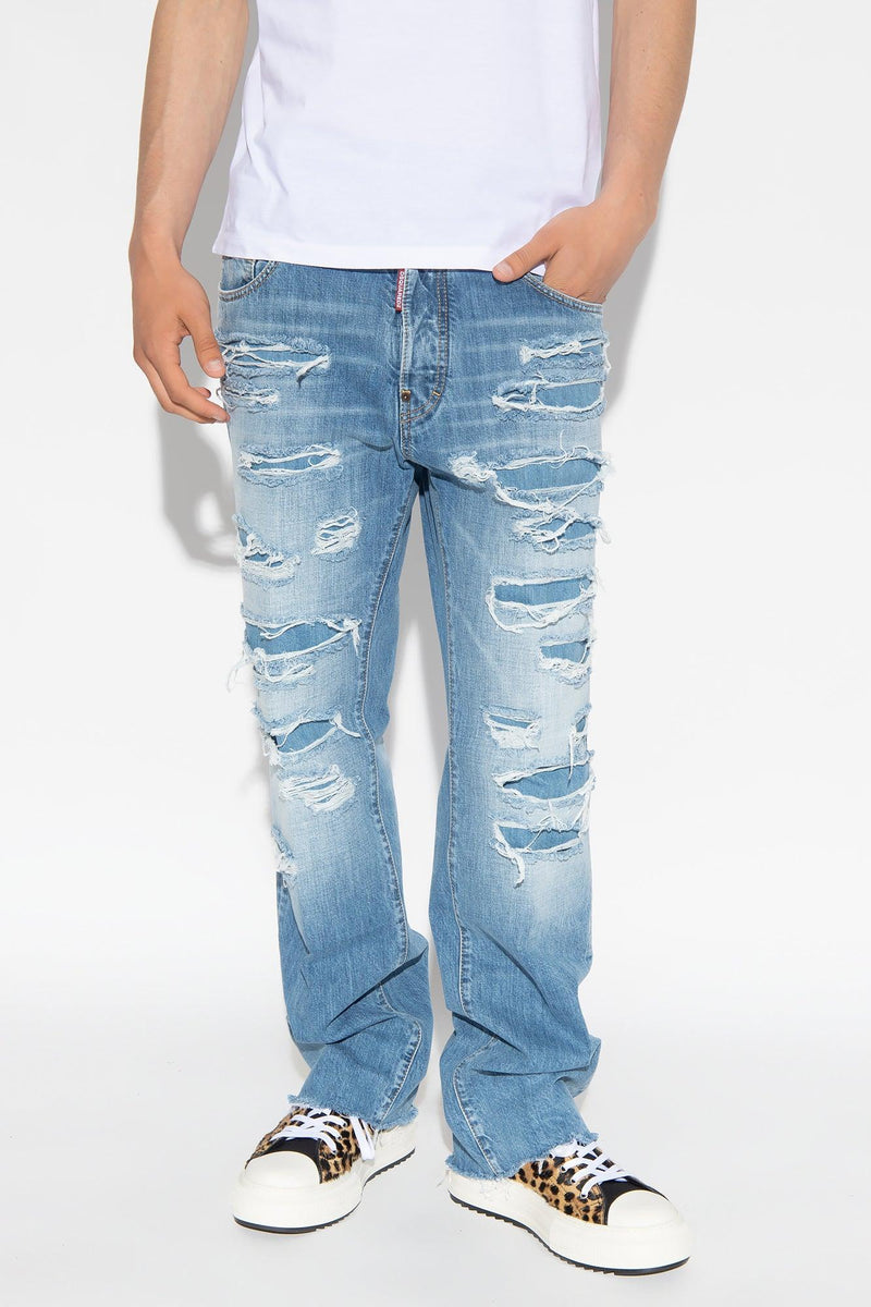 Dsquared2 Blue ‘Roadie’ Jeans - Men - Piano Luigi