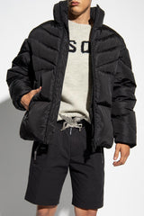 Dsquared2 Black Jacket With Standing Collar - Men - Piano Luigi