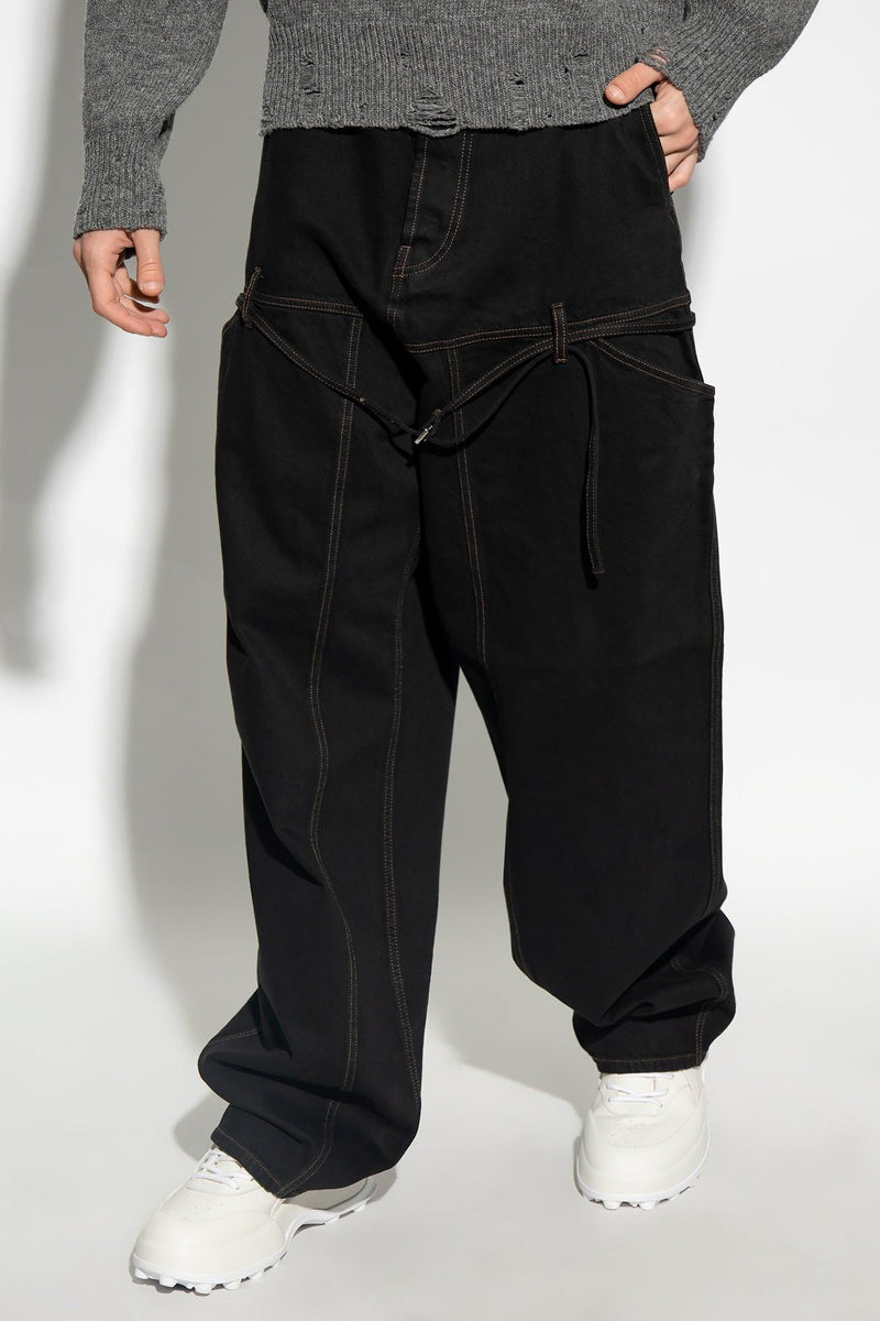 Jacquemus Black ‘Nimes’ Jeans - Men - Piano Luigi