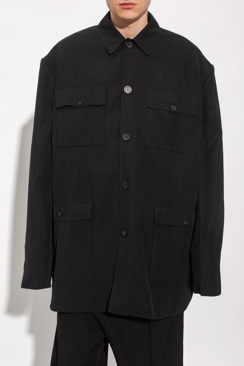 Balenciaga Black Oversize Jacket - Men - Piano Luigi