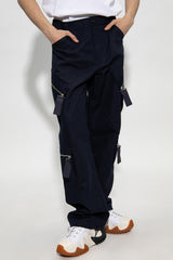 Jacquemus Navy Blue ‘Marrone’ Cargo Trousers - Men - Piano Luigi