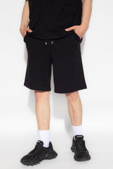 Balmain Black Embroidered Shorts - Men - Piano Luigi