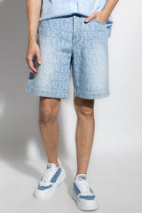 Versace Blue Denim Shorts - Men - Piano Luigi