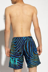 Versace Multicolour Swim Shorts - Men - Piano Luigi