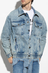 Balmain Blue Denim Jacket - Men - Piano Luigi